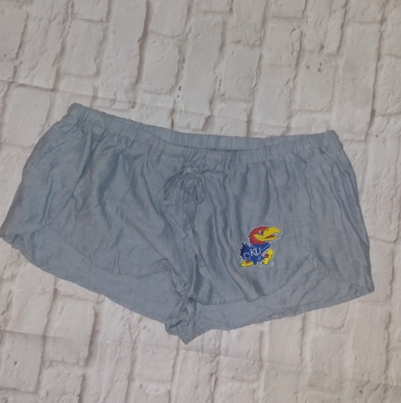 Kansas Jayhawks shortie pj set, size L - Picture 6 of 10